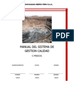 Manual de Calidad