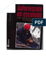 Autorescate en Escalada - Editorial Desnivel