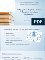 Pedagogia de Projetos - Artigo