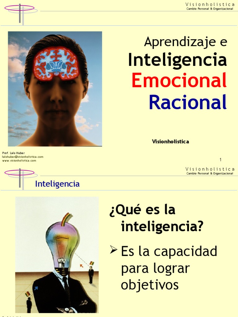 Inteligencia Emocional y Racional | PDF | Inteligencia | Las emociones