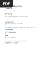 Pure Math Cape Unit 1 Parametric Differentiation