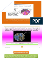 Husos horarios e importancia de la medición del tiempo.