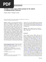 Nmrglue: An Open Source Python Package For The Analysis of Multidimensional NMR Data