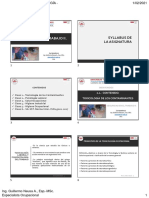 Clase 1.- Toxicología de los Contaminantes