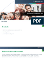 Syniverse/ Crossroads Tool: Tier II Training