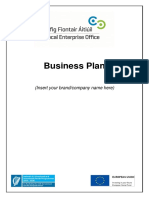 Business Plan Template 2021