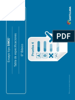 Tabla Simce Prueba 6to
