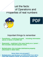 Chapter 2 - Property of REal Numbers