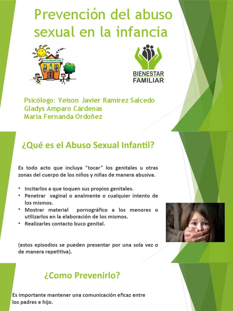 Abuso Infantil | PDF | Abuso Sexual Infantil | Abuso sexual
