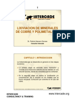 01 Lixiviación de Minerales de Cobre y Polimetálicos