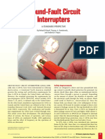 GROUND FAULT CIRCUIT INTERRUNTERS