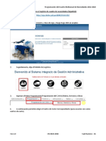 Guía para El Registro de Cuadro de Necesidades SigaWeb