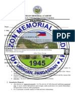 Practical Research: Quezon Memorial Academy