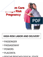 High Risk Labor and Delivery
