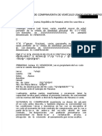 PDF Contrato de Compraventa de Vehiculo Usado Entre Particulares DL