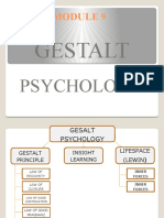 Module 9 Gestalt Psychology