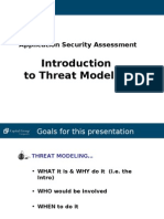 Approach To Threat Modeling
