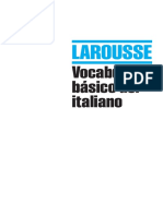 Vocabulario Basico Del Italiano