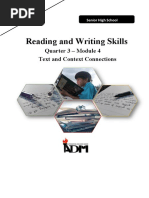 Grade 11 Hypertext and Intertext Module | PDF | Hyperlink | Intertextuality
