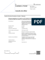 Caso Trujillo v. Ecuador, Comité DESC