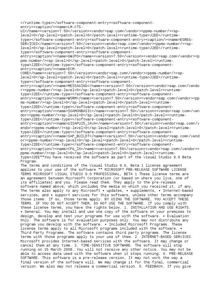 My New Docs For Eula | PDF | Damages | Software Release Life Cycle