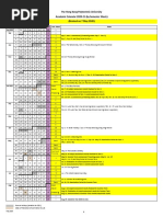 Academic Calendar 2020-21