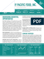 Century Pacific Food, Inc.: Nourishing Bountiful Opportunities