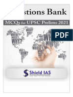 Question Bank For UPSC Prelims 2021