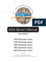LTR20041001 RevA Portable Spa Owner Manual INTL English