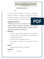 M.Descriptiva - Fac. Agroindustrial