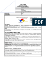 Imprimir Ficha Tecnica Hipoclorito de Sodio