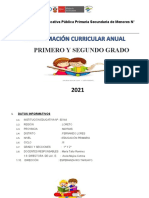 Programación Curricular María Tafur 2021