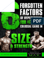 6 Factors of Hypertrophy