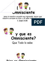 Dios Es Omnisciente