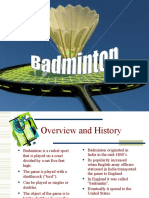 BADMINTON Power Point Presentation - 2