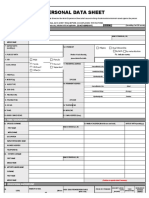 PDS Form 2021