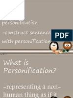 Define Personification - Construct Sentences With Personification