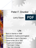 Peter F. Drucker: Larry Sayler