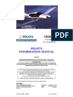 Pilot'S Information Manual: TB20GT