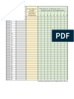 Tally Sheet Petilo As of April 1 2020