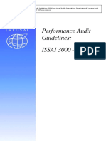 Performance Audit Guidelines INTOSAI