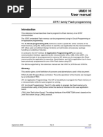 UM0116 User Manual: STR7 Family Flash Programming