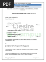 Civil Revision Petition Draft Format | PDF | Lawsuit | Witness