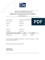 Certificado Rte Fte Operkom