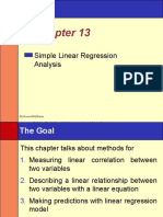 Simple Linear Regression Analysis: Mcgraw-Hill/Irwin