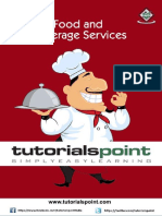 Food and Beverage Services Tutorial