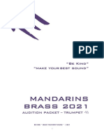 2021 Mandarins Audition-TRUMPET