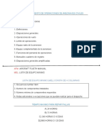 Reglamentos y manuales de operación aeronáutica