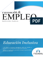 Educación Inclusiva Boletín FE 13-2014 