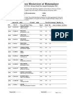 The Islamia University of Bahawalpur: Maximum Marks in This Examination: Minimum Pass Marks: 40 % 1100